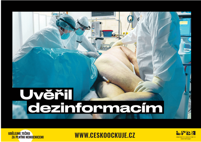  Vizuály nové kampaně, která má očkování podpořit zdroj: Ministerstvo zdravotnictví ČR 